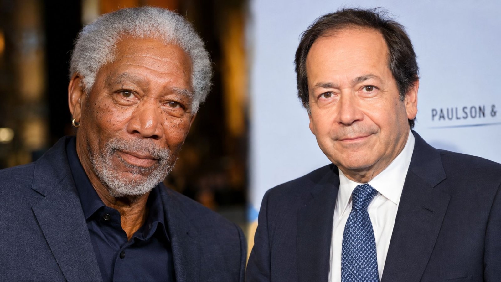 morgan freeman and john paulson